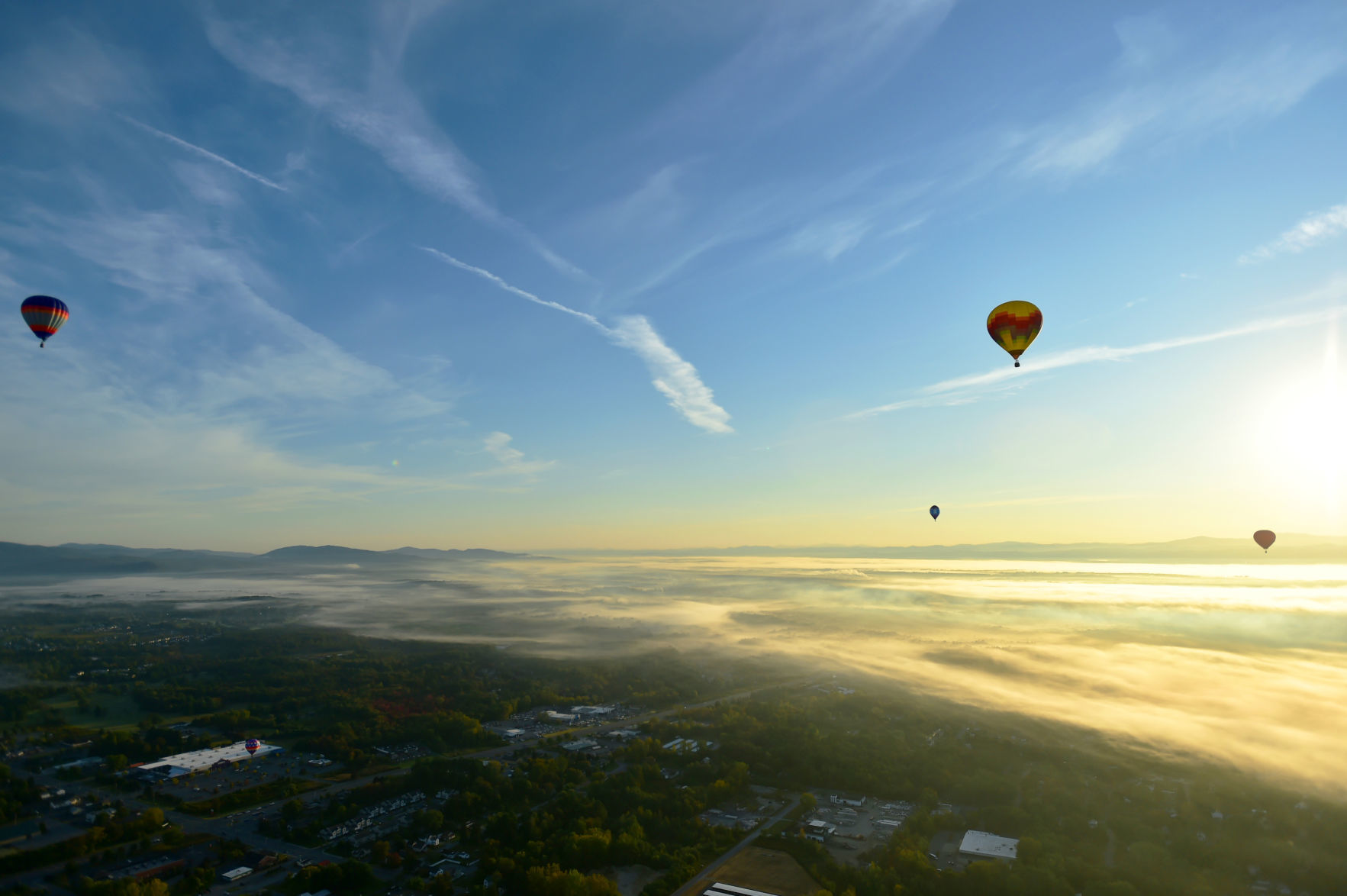 Friday morning flight 2019 Adirondack Balloon Festival